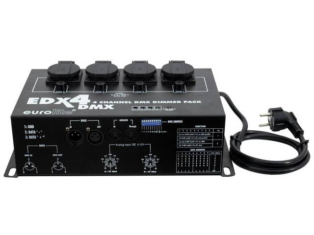 Eurolite EDX4 Dimmerpack 4 Channel